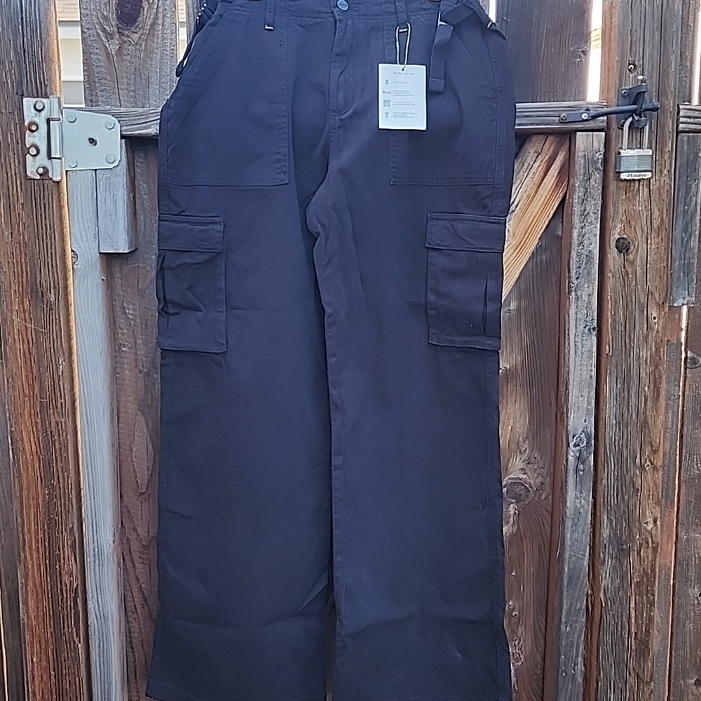 New Sanctuary Reissue Wide Leg Cargo Pants, NWT - Picture 9 of 14